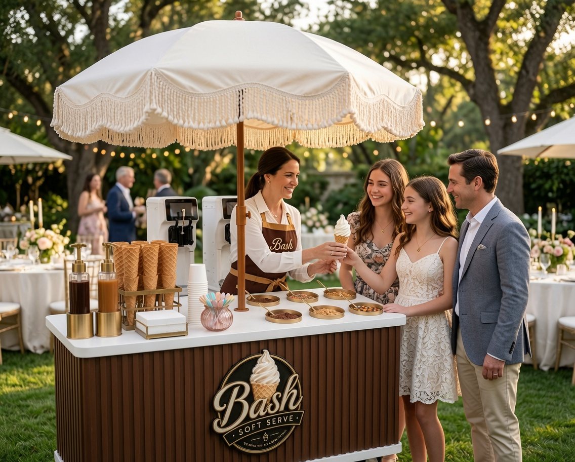 Bash Soft Serve at a celebration
