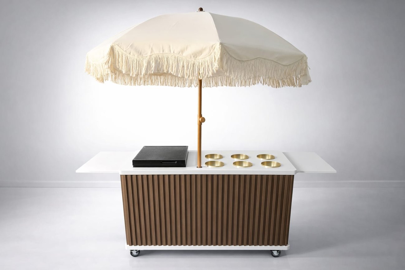 Bash Soft Serve premium ice cream cart